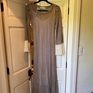Crochet maxi dress